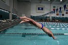 Swimming vs Babson  Wheaton College Swimming vs Babson College. - Photo By: KEITH NORDSTROM : Wheaton, Swimming, Babson